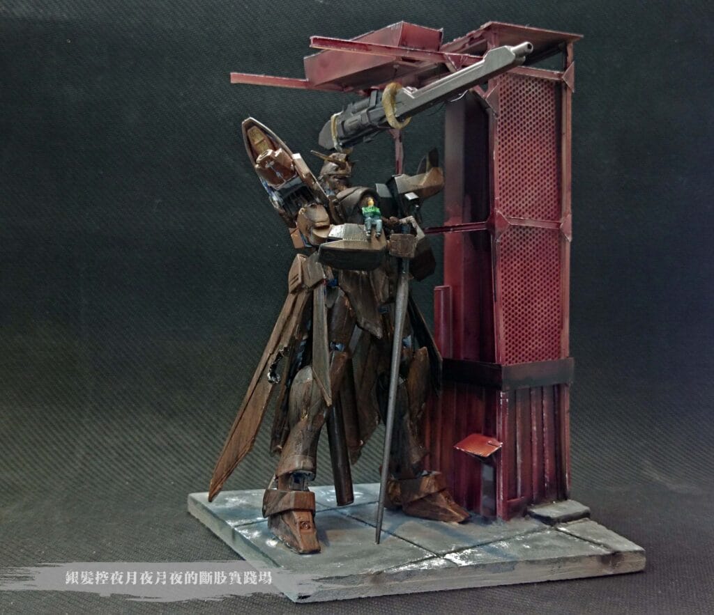 「永遠不會完工的作品」 XXXG-01W 飛翼鋼彈場景製作 - 圖01