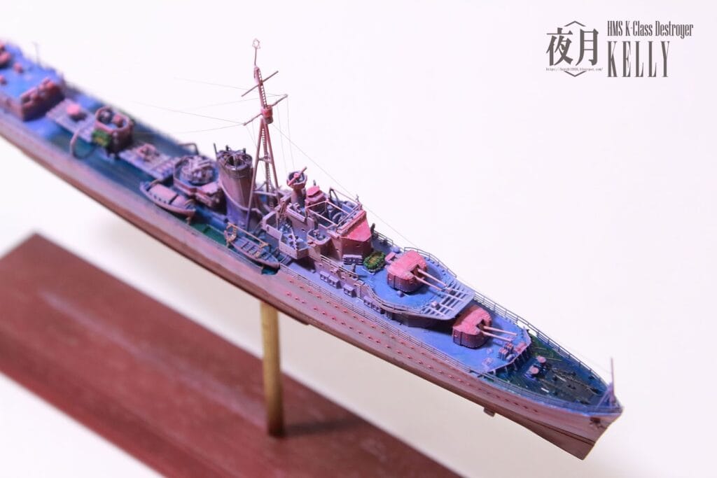 「Keep on instead of Hold on !」1/700 flyhawkmodel 驅逐艦 HMS Kelly - 圖01