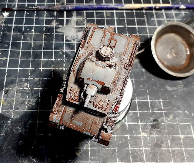 1/72 德國4號戰車 PRAZE IV舊化