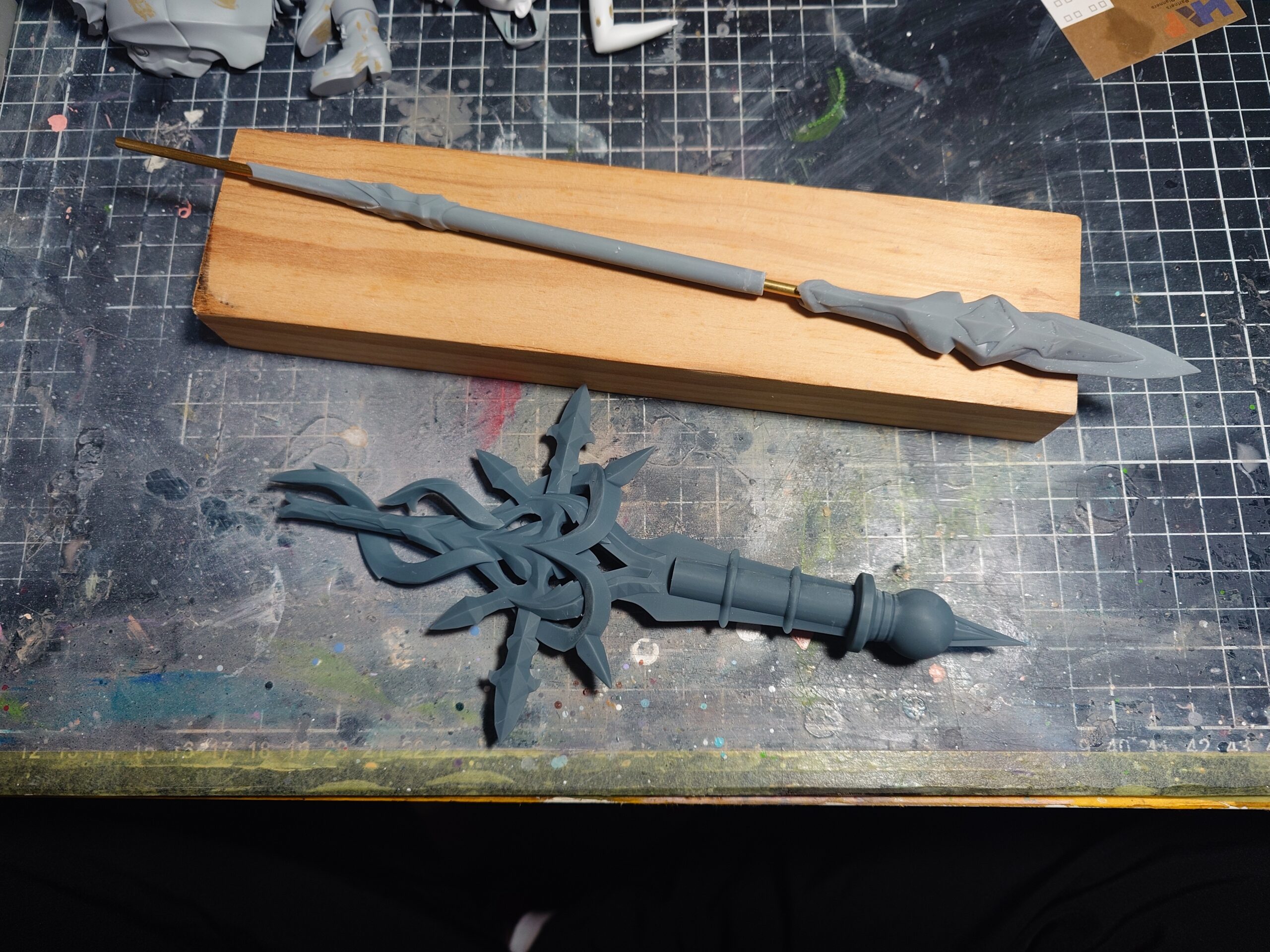 3D客製化武器製作列印植入桐棒