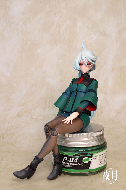 《水星魔女》 1/12米涅琳奧製作成品