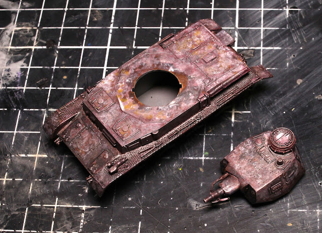 1/72 德國4號戰車 PRAZE IV版件上色