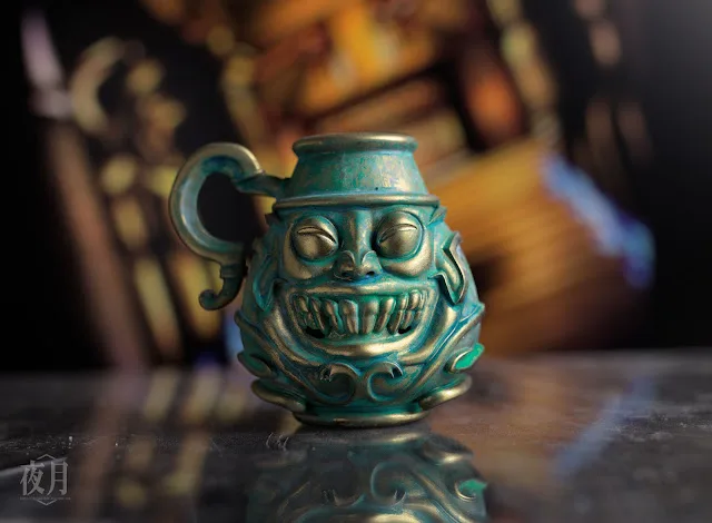 《遊戲王》強欲之壶青銅3D列印塗裝