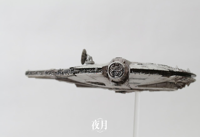 萬代 迷你千年鷹成品照