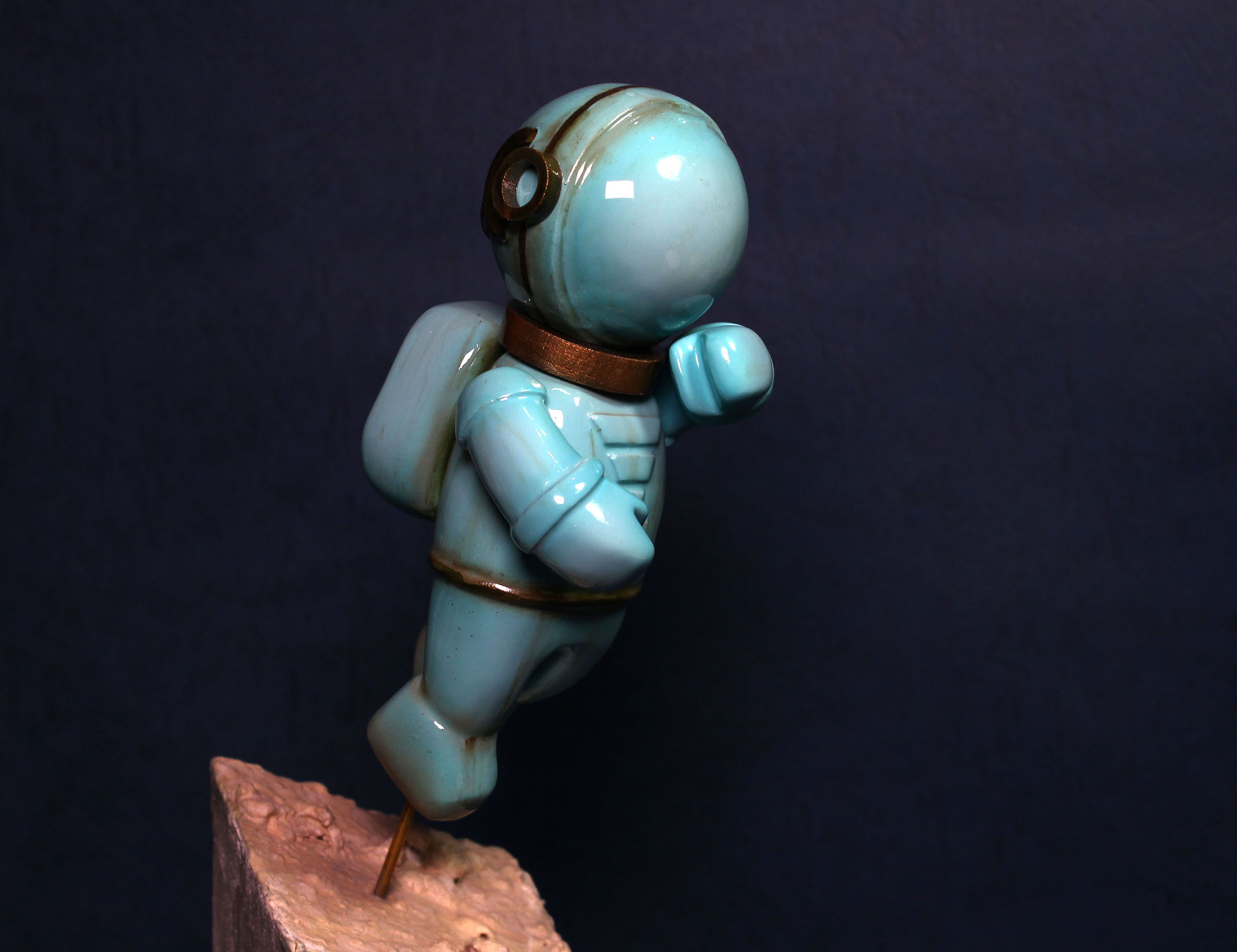 Astronaut設計師玩具一期配色色樣 電鍋