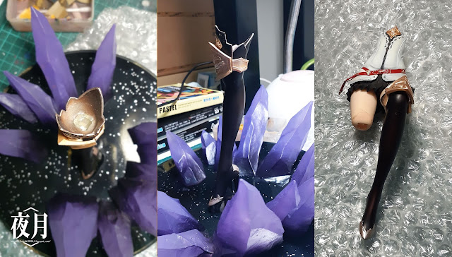 壽屋《神擊巴哈姆特》奧莉維爾 PVC 斷樁修復 封面