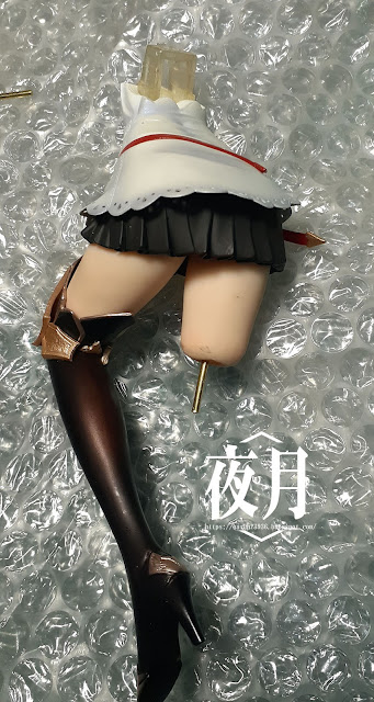 3MM 銅樁打入大腿 打毛邊增強接合力