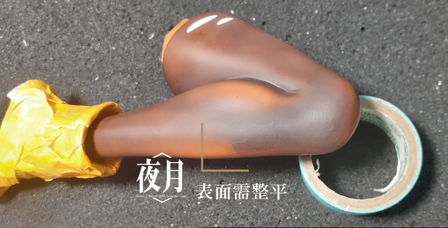 景湛 《Final Fantasy》 蒂法表面修整「完成品雕像修復」 3