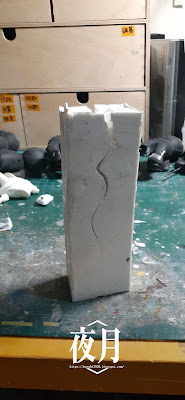 Top studio《火影忍者》宇智波鼬透明件複製修復 修復過程 11