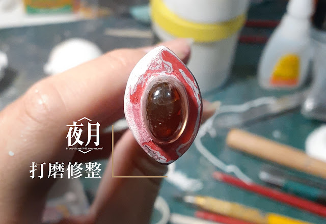 Top studio《火影忍者》宇智波鼬透明件複製修復 修復過程 03