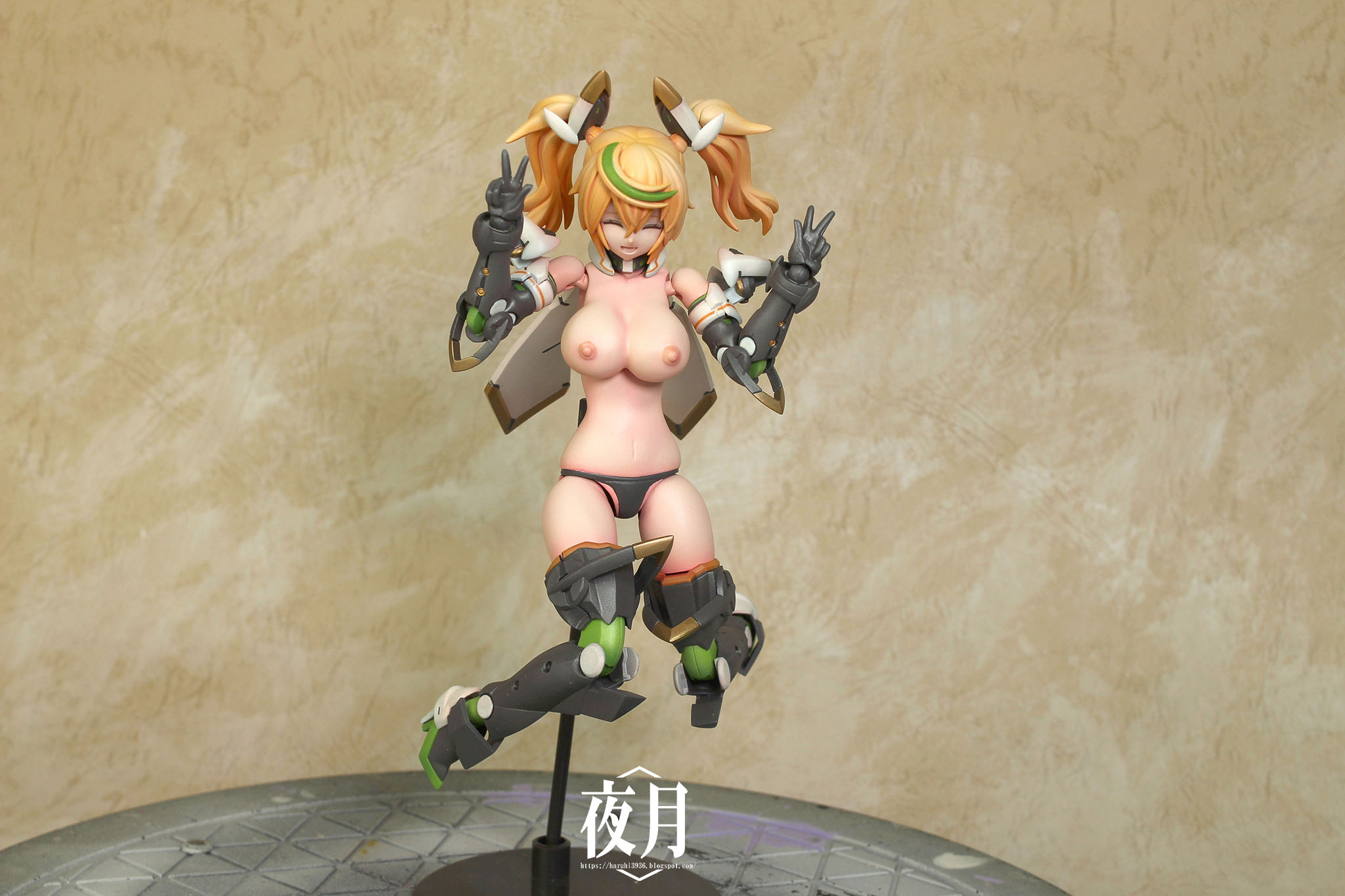 壽屋《夢幻之星》潔涅純白星改造 完成品展示 07